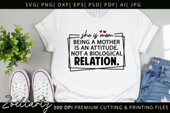 Mothers Day SVG Mama Mommy She Is Mom T-shirt Mug Design Product Image 5