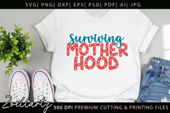 Motherhood Mom SVG for Cricut Mothers Day T-shirt Mug Design Product Image 7