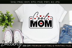 Mothers Day SVG for Cricut Mama Mummy Mom T-shirt Mug Design Product Image 7