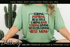 Mothers Day Subway Art SVG Mummy Mama Mom T-shirt Mug Design Product Image 9