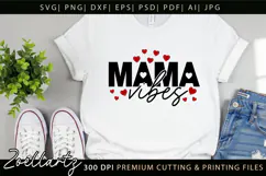 Mothers Day SVG for Cricut Mama Mummy Mom T-shirt Mug Design Product Image 7