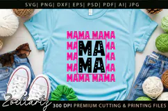 Mothers Day SVG for Cricut Mummy Mama Mom T-shirt Mug Design Product Image 3