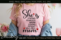 Mothers Day SVG for Cricut Mama Mummy Mom T-shirt Mug Design Product Image 2