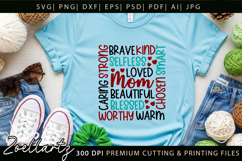 Mothers Day Subway Art SVG Mummy Mama Mom T-shirt Mug Design Product Image 6
