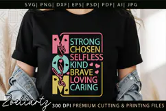 Mothers Day SVG for Cricut Mama Mummy Mom T-shirt Mug Design Product Image 7