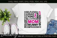 Mothers Day Subway Art SVG Mummy Mama Mom T-shirt Mug Design Product Image 8