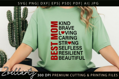 Mothers Day SVG for Cricut Mama Mummy Mom T-shirt Mug Design Product Image 9
