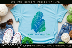 Mothers Day SVG for Cricut Mom Mama T-shirt Mug Card Design Product Image 8