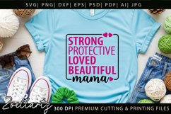 Mothers Day SVG for Cricut Mommy Mom Mama T-shirt Mug Design Product Image 6