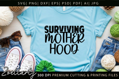 Motherhood Mom SVG for Cricut Mothers Day T-shirt Mug Design Product Image 2