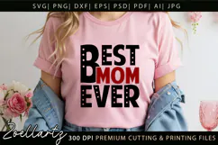 Mothers Day SVG for Cricut Mama Mummy Mom T-shirt Mug Design Product Image 2