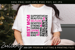 Mothers Day Subway Art SVG Mummy Mama Mom T-shirt Mug Design Product Image 8
