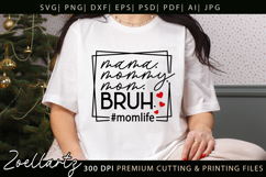 Mothers Day SVG for Cricut Mommy Mom Mama T-shirt Mug Design Product Image 1