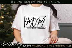 Mothers Day SVG Fathers Day SVG Mom Dad T-shirt Mug Design Product Image 6