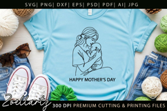 Mothers Day SVG for Cricut Mom Mama T-shirt Mug Card Design Product Image 8