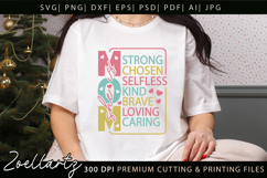 Mothers Day SVG for Cricut Mama Mummy Mom T-shirt Mug Design Product Image 1