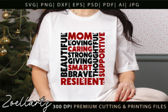 Mothers Day Subway Art SVG Mummy Mama Mom T-shirt Mug Design Product Image 4