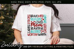 Mothers Day Subway Art SVG Mummy Mama Mom T-shirt Mug Design Product Image 3