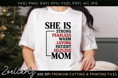 Mothers Day SVG for Cricut Mama Mummy Mom T-shirt Mug Design Product Image 2