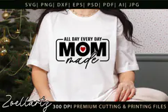 Mothers Day SVG for Cricut Mama Mummy Mom T-shirt Mug Design Product Image 1