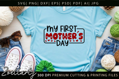 First Mothers Day SVG for Cricut Mama Mom T-shirt Mug Design Product Image 2