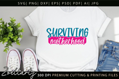 Motherhood Mom SVG for Cricut Mothers Day T-shirt Mug Design Product Image 7