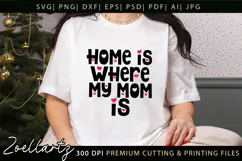 Mothers Day SVG for Cricut Mommy Mom Mama T-shirt Mug Design Product Image 2