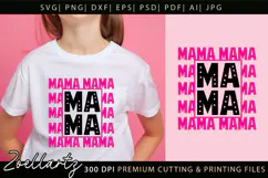 Mothers Day SVG for Cricut Mummy Mama Mom T-shirt Mug Design Product Image 2