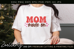 Funny Mom Life SVG for Cricut Mothers Day T-shirt Mug Design Product Image 1