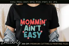 Funny Mom Life SVG for Cricut Mothers Day T-shirt Mug Design Product Image 1