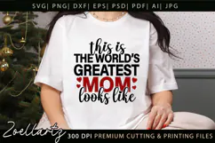 MOTHERS DAY SVG Cut Files MAMA MUMMY MOM T-shirt Mug Design Product Image 1