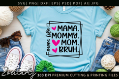 Mothers Day SVG for Cricut Mommy Mom Mama T-shirt Mug Design Product Image 4