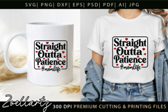 Mothers Day SVG for Cricut Mama Mummy Mom T-shirt Mug Design Product Image 2
