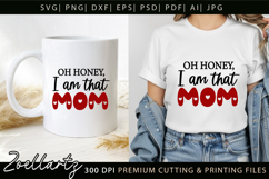 Mothers Day SVG for Cricut Mama Mummy Mom T-shirt Mug Design Product Image 2
