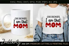 Mothers Day SVG for Cricut Mama Mummy Mom T-shirt Mug Design Product Image 2