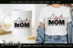 Mothers Day SVG for Cricut Mama Mummy Mom T-shirt Mug Design Product Image 2