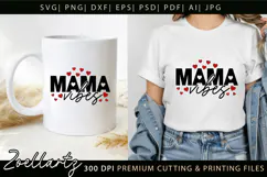 Mothers Day SVG for Cricut Mama Mummy Mom T-shirt Mug Design Product Image 2