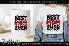 Mothers Day SVG for Cricut Mama Mummy Mom T-shirt Mug Design Product Image 2