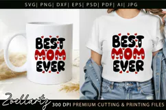 Mothers Day SVG for Cricut Mama Mummy Mom T-shirt Mug Design Product Image 2
