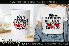 MOTHERS DAY SVG Cut Files MAMA MUMMY MOM T-shirt Mug Design Product Image 2