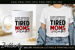 Mom Life SVG for Cricut Mama Mothers Day T-shirt Mug Design Product Image 1