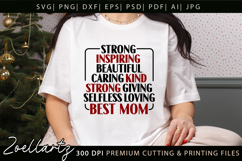 Mothers Day Subway Art SVG Mummy Mama Mom T-shirt Mug Design Product Image 1