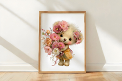 Mothers Day Teddy Bear Clipart Product Image 2