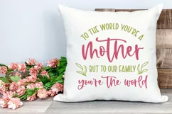 Mother SVG Cut File | Mom Mummy Mama Mother Quotes SVG Product Image 2