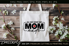 Mothers Day SVG for Cricut Mama Mummy Mom T-shirt Mug Design Product Image 8