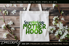 Motherhood Mom SVG for Cricut Mothers Day T-shirt Mug Design Product Image 6