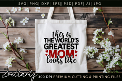 MOTHERS DAY SVG Cut Files MAMA MUMMY MOM T-shirt Mug Design Product Image 7