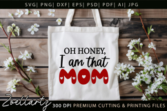 Mothers Day SVG for Cricut Mama Mummy Mom T-shirt Mug Design Product Image 4