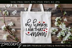 That Mom SVG Mama Life SVG Mothers Day T-shirt Mug Design Product Image 5