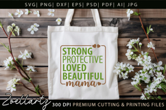 Mothers Day SVG for Cricut Mommy Mom Mama T-shirt Mug Design Product Image 5